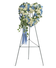 Load image into Gallery viewer, 4pcs funeral flower arrangements heart shaped flower
