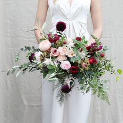 Wild abandon bridal bouquet