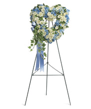 Load image into Gallery viewer, 4pcs funeral flower arrangements heart shaped flower
