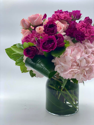 Luscious pink flowers gift toronto