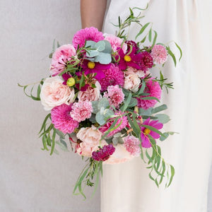 Seasonal Mixed Bridal bouquet toronto